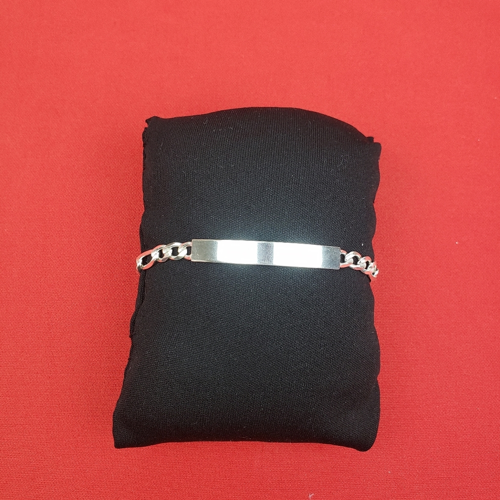 925 sterling silver mens bracelet - Picture 13 of 15